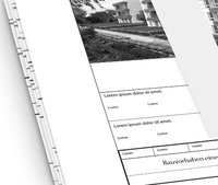 Paketfaltung ohne Rand